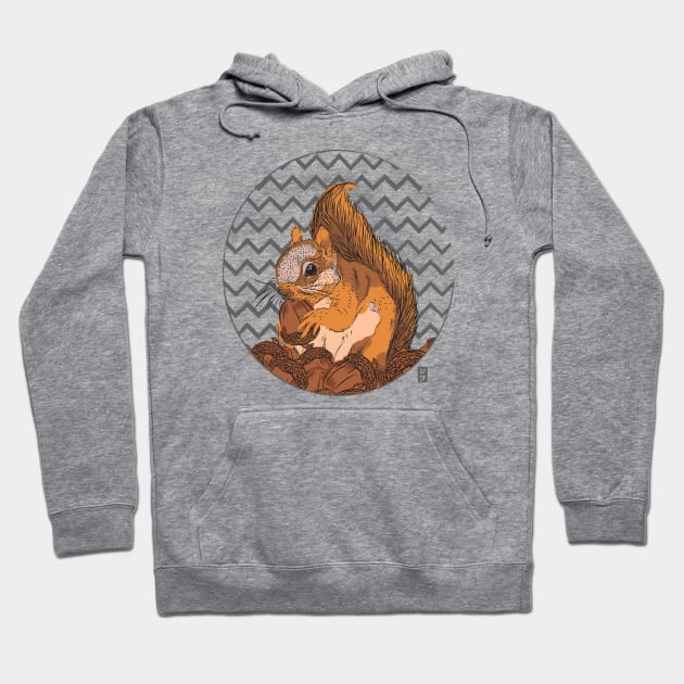 Squirrel Love Hoodie by geep44